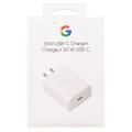 Google 30W USB-C Power Adapter. 