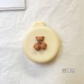 Cute Mini Mirror One Piece Portable Folding Air Cushion Airbag Comb for Kids and Girls. 