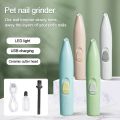 【Xiaofeng】Rechargeable Durable Filing Heads Professional Automatic Device Nail Trimmer Dog Paws Grind Clipper Cat Hair Cutter.