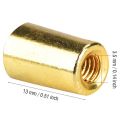 3Pcs Guitar Switch Tip, 3 Way Toggle Switch Knob Tip Cap Copper For Lp Epi Electric Guitar,Gold.