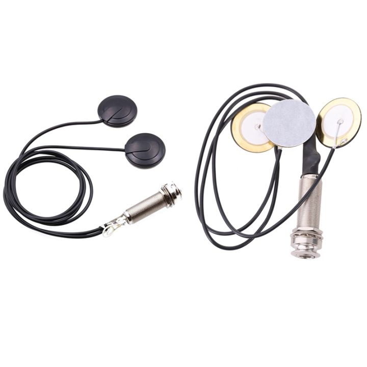 Piezo%20Contact%20Microphone%203%20Transducer%20Pickups%20&%2021-INCHES%20Wire%20Length%201/4%20Inch%20Output%20Jack%202%20in%201%20Piezo%20Pickup%20Disc%20-%20Image%202