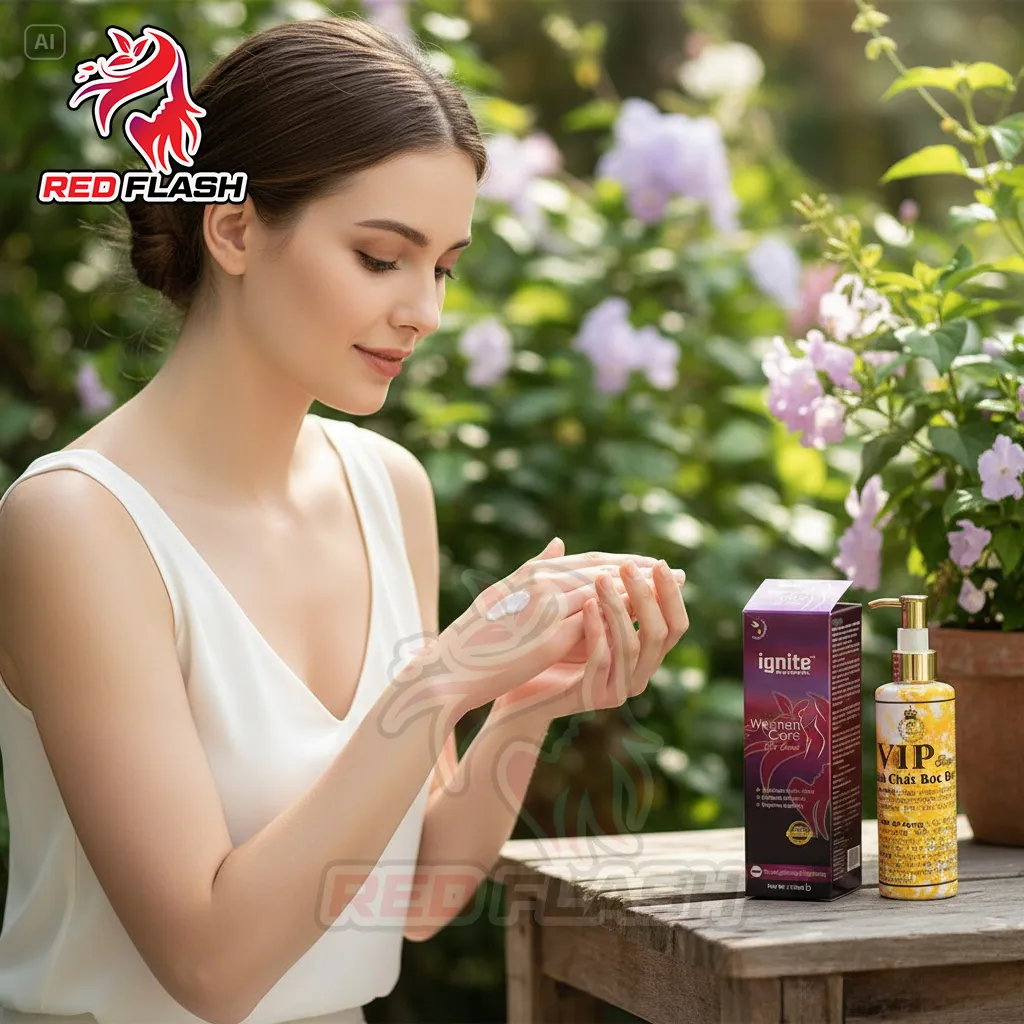 Vip Lotion iGNITE Women Skin Care Cream & KEM COT VIP Lotion Combo 2 In 1