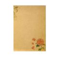 8sheets Stationery Sketch Pad Drawing Pad Letterhead Letterform Vintage Writing Paper Letter Paper Flower Design. 