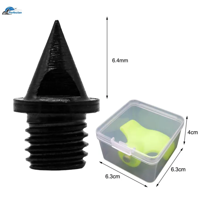 12x%20Track%20Spikes%20Alloy%20Steel%20Spikes%20Short%20Running%20Shoes%20Outdoor%20Accessories%20Durable%206.4mm%20Black%20-%20Image%205