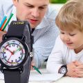 Kids 3D Watch Cartoon Waterproof Wrist Watch Creative Quartz Watch Kids Accessories Black. 