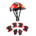 Roller Skating Balance Bike Kids Helmet Set Protective Gear Skateboard Roller Skating Seven-Piece Kids Protective Gear Set.