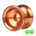 Yoyo Unresponsive Yoyo Competitive Yo-Yo,Alloy Yoyo for Beginners,Easy Practise Tricks,with Strings. 
