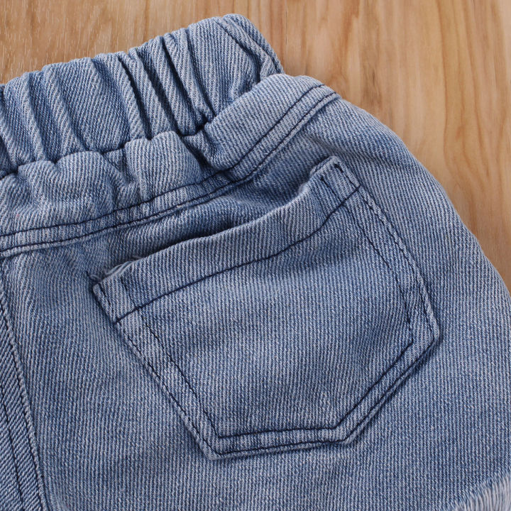 2PCS%20Baby%20Girls%20Off%20Shoulder%20T-shirts%20Tops+%20Denim%20Shorts%20Outfits%20AU%20-%20Image%207