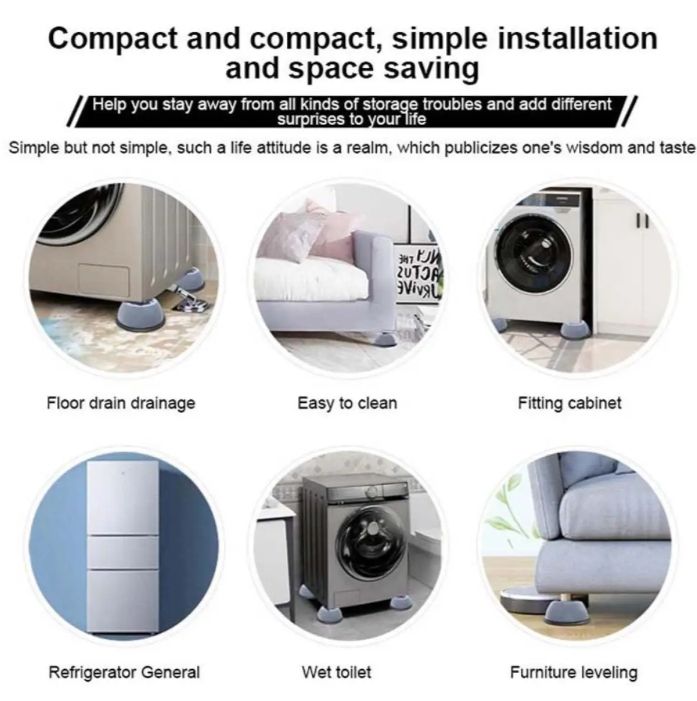 Washing%20Machine%20Anti%20Vibration%20Feet%20Pads%20Stand-4Pcs%20Washing%20Machine%20Rubber%20Mat%20Anti-Vibration%20Pad%20Dryer%20Non-Slip%20Universal%20Fixed%20-%20Image%203