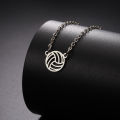 Skyrim Volleyball Bracelet Sports Gift for Woman Man Kid Child Gold Color Stainless Steel Pendant Trend Fahsion Jewelry. 