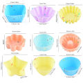 5/9Pcs Silicone Cake Mold Multi-shape Muffin Cupcake Baking Molds Kitchen Cooking Bakeware DIY Cake Decorating Tools Encounter. 