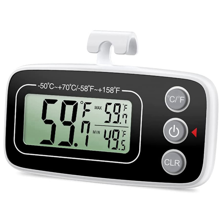 2pack Refrigerator Thermometer Fridge Thermometer Digital Freezer Room