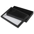 Premium quality 100 Slot Glass Black Velvet Jewelry Ring Case Display Store Storage Box Tray Organizer. 