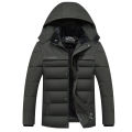 Fashion Hooded Winter Coat Men Thick Warm Mens Winter Jacket Windproof Gift For Father Husband Parka. 
