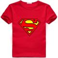 Summer Kids Baby Boys Superman T-Shirt Children Short Sleeve Tees Costume Top. 