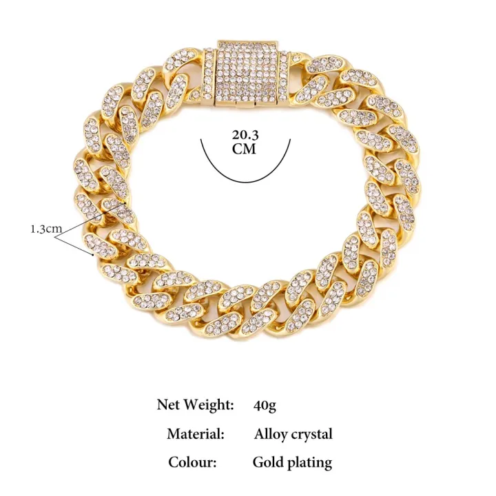 Iced%20Out%20Hip%20Hop%20Cuban%20Link%20Chain%20Bracelets%20for%20Men%20Women%20High-Quality%20Bling%20AAAA+Rhinestone%20Paved%20Miami%20Bracelets%20Men's%20Jewelry%20-%20Image%206