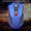 Wireless Mouse Plug And Play Long Standby Time Ergonomic 6 Button Sensitive Computer Accessories Wireless 2.4GHz Wireless Optica. 