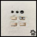 Shape Press Snap Button - 4 part Snap Button - 4 part TIP Botam ~ 4 Pieces Set - Design 336 of 349. 