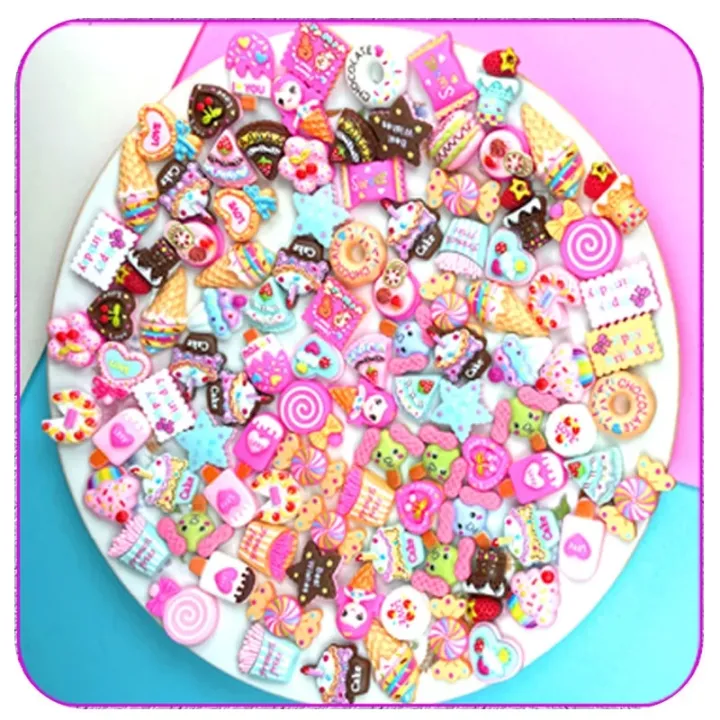 20/50Pcs%20New%20Resin%20Mini%20Candy%20Cartoon%20Series%20Kawaii%20Flat%20Back%20Cabochons%20Scrapbooking%20DIY%20Jewelry%20Craft%20Decoration%20Accessories%20-%20Image%204
