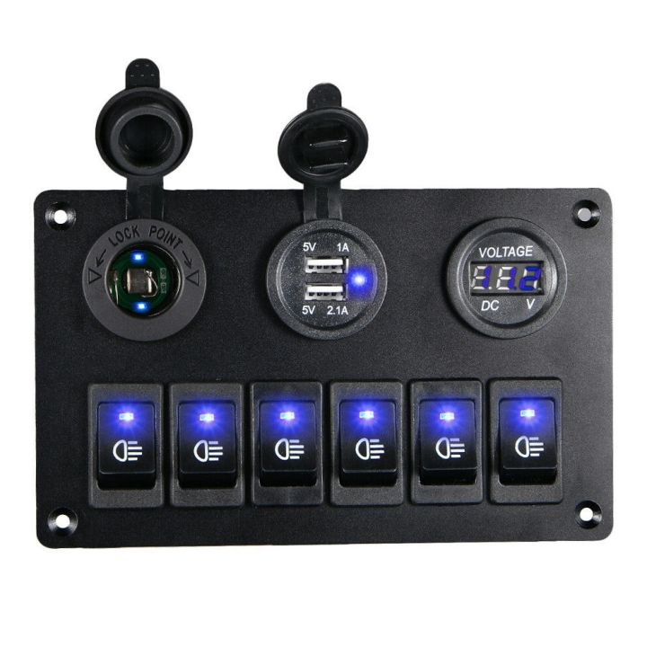 6%20Gang%20Switch%20Panel%20with%2012V-24V%20LED%20Digital%20for%20RV%20Truck%20Boat%20SUV%20-%20Image%203