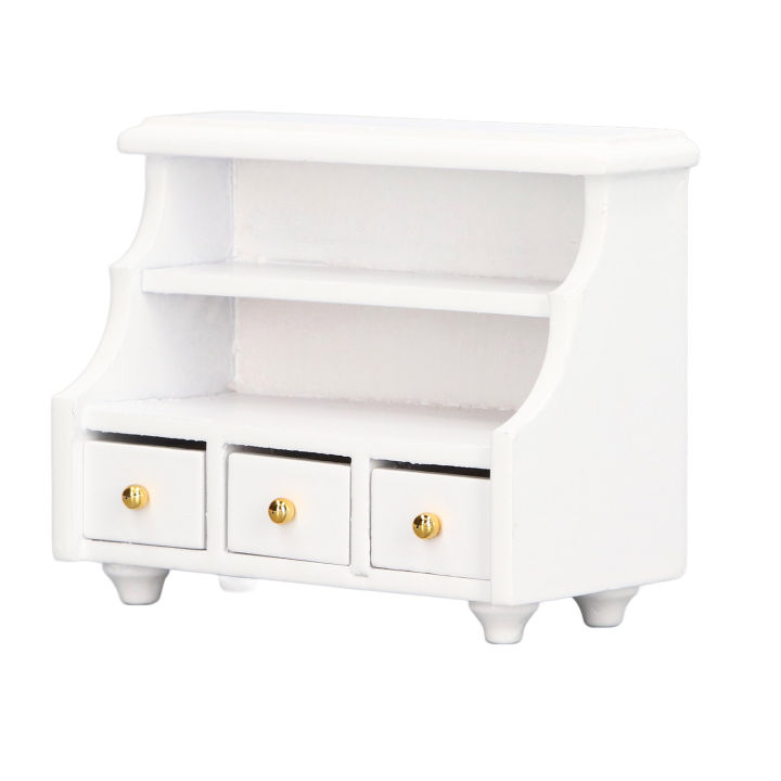 Mini%20Cabinet,%20Composite%20Wood%20Stylish%20Well%20Workmanship%20Gorgeous%20Doll%20House%20White%20Cabinet%20for%20Shower%20Room%20for%20Girls%20-%20Image%203