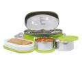 Milton Executive Lunch Box Soft Insulated Tiffin Box (2 SS Container,1 Microwave Safe Container). 