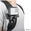 Vamson for Go Pro 10 9 8 Accessories 360-Degree Rotation Clip For GoPro Hero 9 8 7 6 5 4 3+ for yi 4K for SJCAM for SJ4000 VP512. 