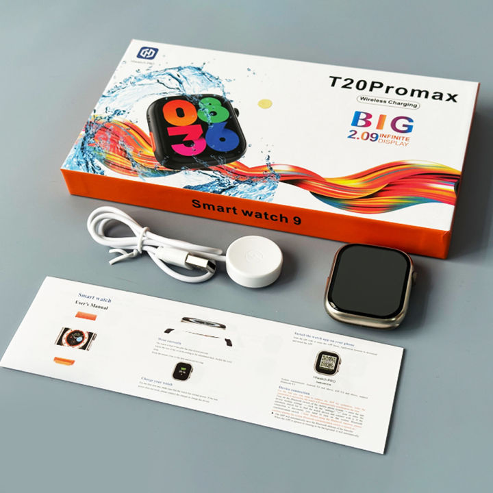T20%20Promax%20Smart%20Watch%20Series%209%20Bluetooth%20Call%20Waterproof%202.09%20Inch%20Screen%20Men%20Women%20Sports%202%20Straps%20Fitness%20Smart%20Watch%20T20%20Pro%20Max%20-%20Image%203
