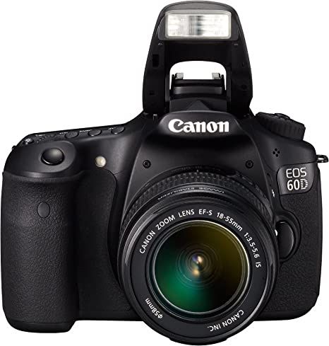 Canon EOS 60D 18 MP CMOS Digital SLR Camera with EF-S 18-55mm f/3.5-5.6 IS Lens Connectivity Technology USB, HDMI