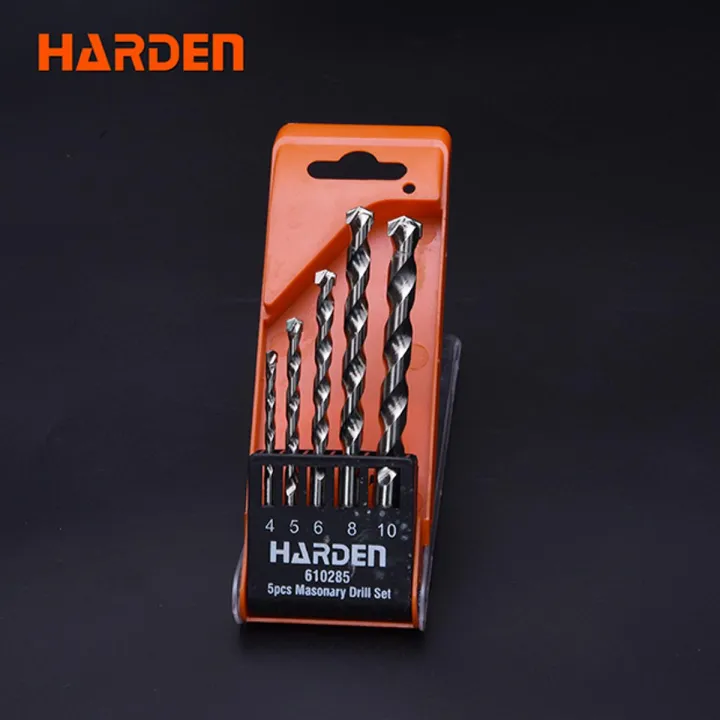 HARDEN%20610285%205Pcs%20Masonry%20Drill%20Set%20Concrete%20Electric%20Masonry%20Hammer%20Drill%20Bit%20Set%20-%20Image%202