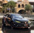 1:32 Honda Civic Limited Edition , Die Cast Model Car.  Pull Back Fiction With light Music.. 