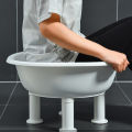 Sitz Bath Sitz Bath Seat Deeper Bowl Ergonomic for Women. 
