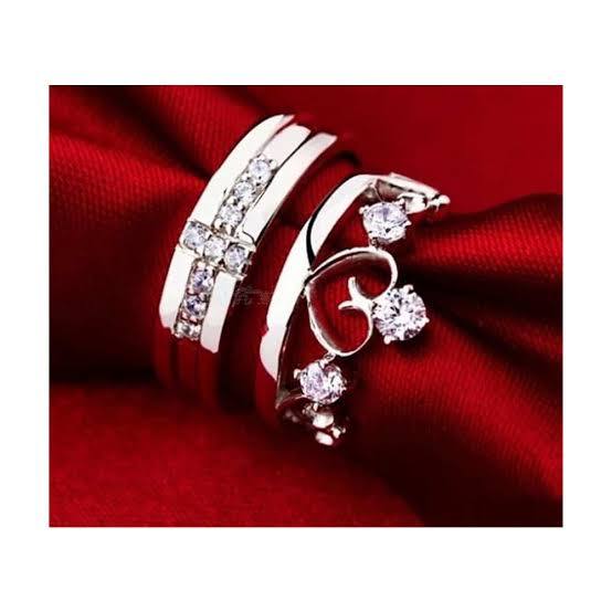 Lovers%20Women'S%20Men'S%20Boy%20Open%20Zircon%20Plated%20Adjustable%20Couple%20Ring%20-%20Ring%20S%20-%20Image%204