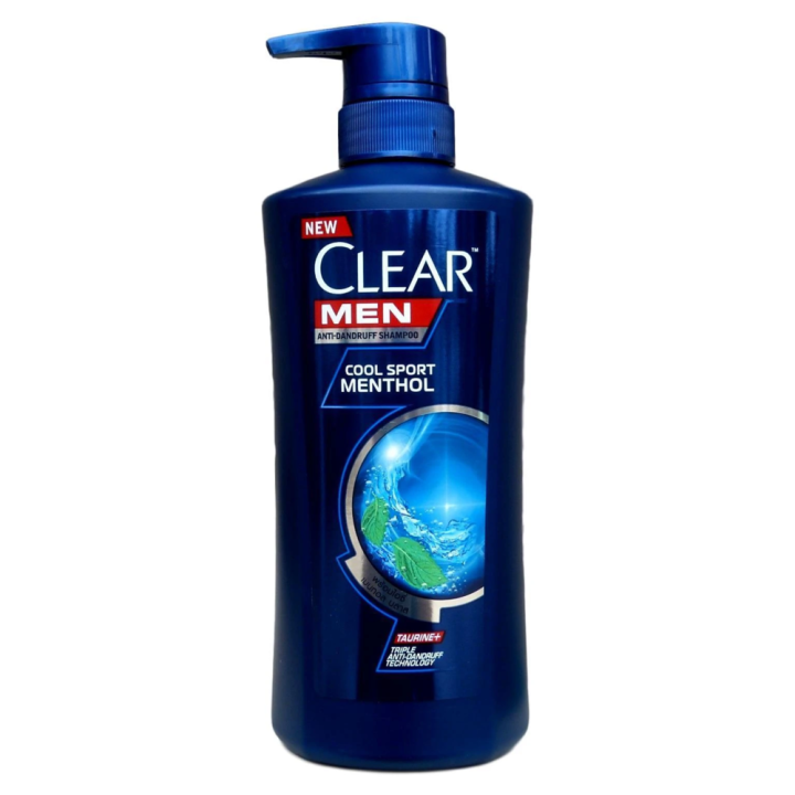International Thailand product Hair care products Hair care shampoo Clear MEN -COOL SPORT MENTHOL- used for MEN- 650 ml