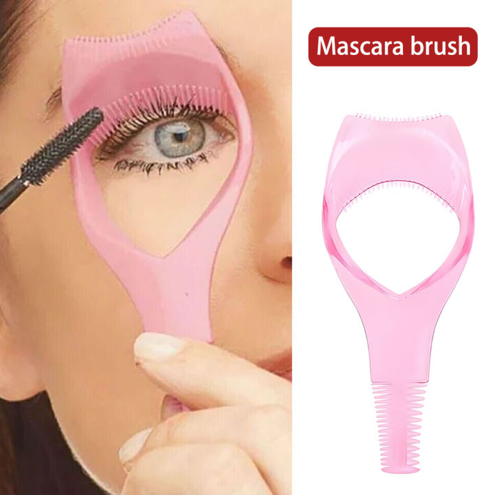 Professional Three-in-One Eyelash Applicator Three-dimensional Extension Grafting Aid Mascara Applicator Makeup Aid Tools