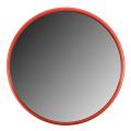 30Cm Wide Angle Security Road Mirror Curved for Indoor Burglar Outdoor Safurance Roadway Safety Traffic Signal Convex Mirror(Orange). 