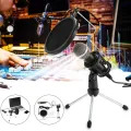 NASUM Condenser Microphone NASUM Portable Mini Recording Microphone 3.5mm Plug & Play Home Studio Microphones for Online Chatting/ Cellphone/ / Laptops/ YouTube -. 