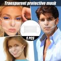 1pc Mascarilla Adult Transparency Transparent Lip Mask Mask With Clear Window Visible Expre Protection Facemask Face Masks Mouth. 