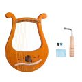 Lyre Harp,19 String Greek Violin,19 String Lyre Unique Patterns.