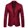 Blazer Long Sleeve Pockets Lapel Suit Coat.