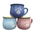 1 Piece Exclusive Printed Ceramic Mug Cup - Enjoy Your Beverages In Style With This Unique Ceramic Mug.