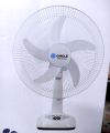 Circle Rechargeable Charger AC/DC Fan 16". 