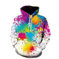 Vintage Men Graffiti Art Couple Clothing Spring Autumn Comfortable Oversized Hooded Sweatshirts 3D Y2K Pullovers Tops Coat. 