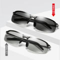 Glasses male polarized sunglasses color-changing sunglasses day and night driver driving glasses night vision fishing watch drift germany.