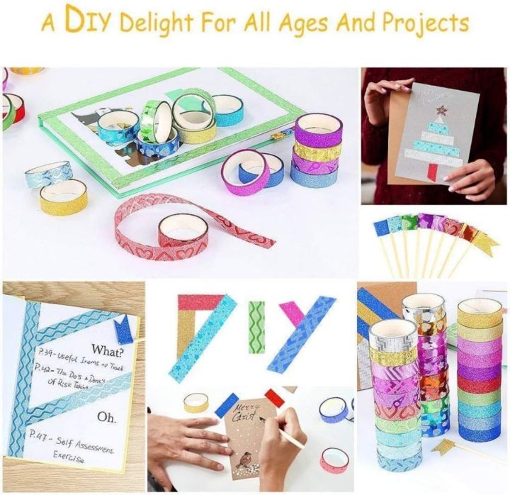 Washi%20Tape%20/%20Design%20Tape%2010%20Piece%20%5B%20Multicolor%20Set%20%5D%20-%20Image%205