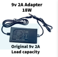 9V 2A 18W Max AC Adapter With Power Cord(Quality Product).