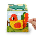 Baby Infant Early Education l raffic Wooden hree-Dimensional Puzzle oys ift Style. 
