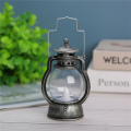 12 Pcs Mini Lantern Decorative With LED Candle Hanging Candle Lanterns Battery Black.