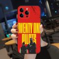 T-Twenty one pilots Phone Case For Apple iPhone 15,14,13,12,11,XS,XR,X,8,7,Pro,Max,Plus,mini Silicone Black Cover. 
