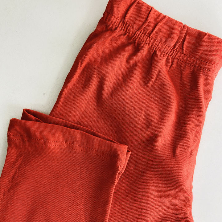 Girls%20Regular%20Waist%20Cotton%20Jersey%20Leggings%20From%20Levin%20-%20Image%206